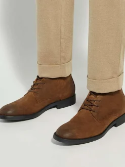 Dune London Brown Sainty Casual Boots