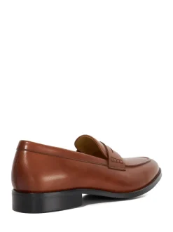 Dune London Brown Skylers Loafers