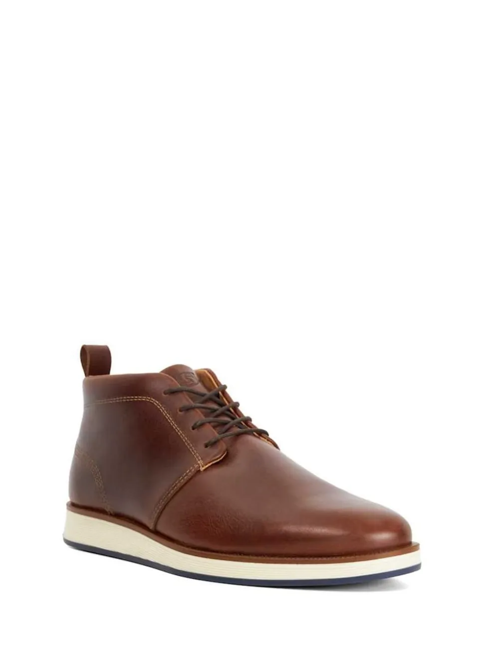 Dune London Brown Smoky Lace Up Boots