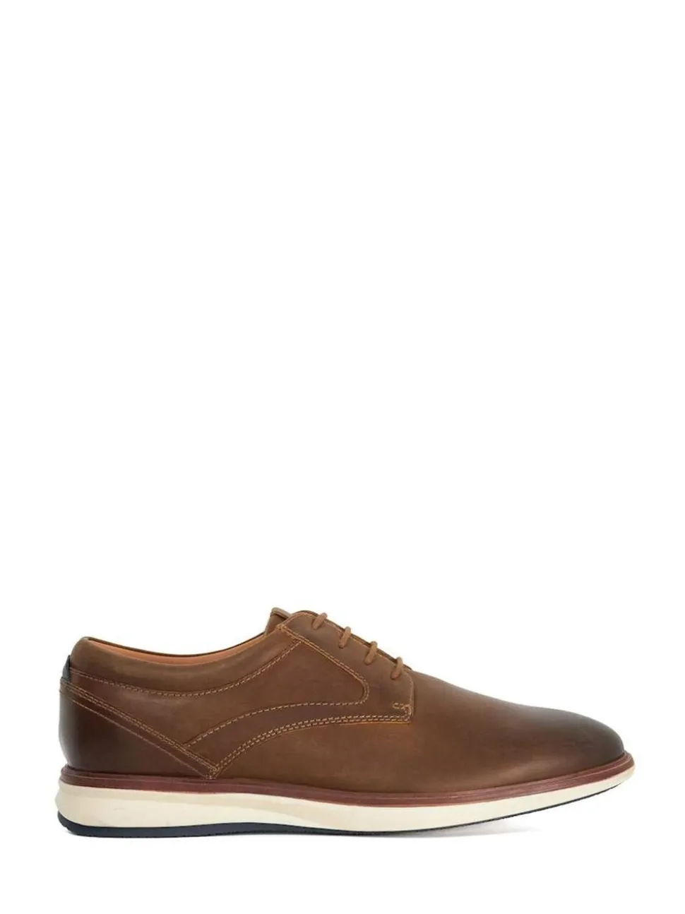 Dune London Brown Standard Fit Brydon Hybrid Sole Gibson Shoes
