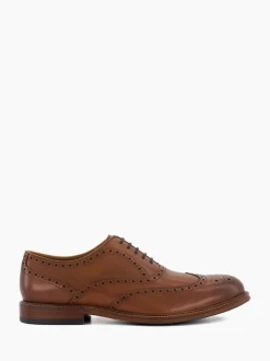 Dune London Brown Standard Fit Solihull Oxford Shoes
