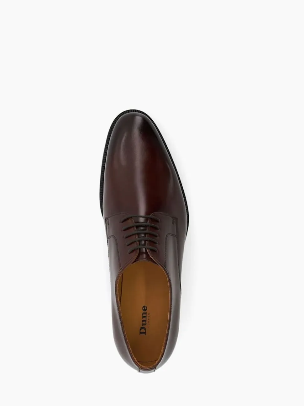 Dune London Brown Standard Fit Salisburry Classic Oxford Shoes