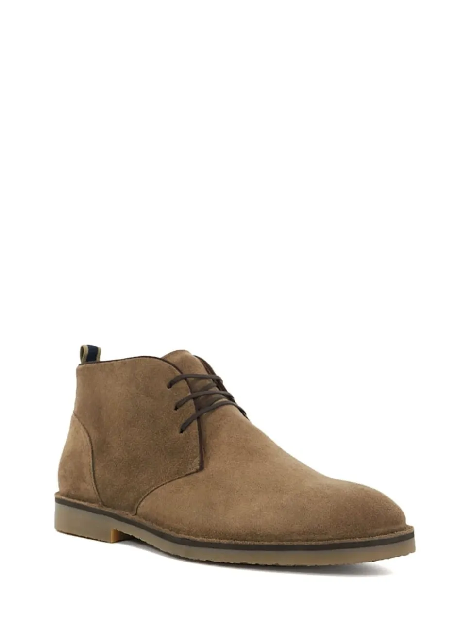 Dune London Tan Brown Cashed Chukka Boots