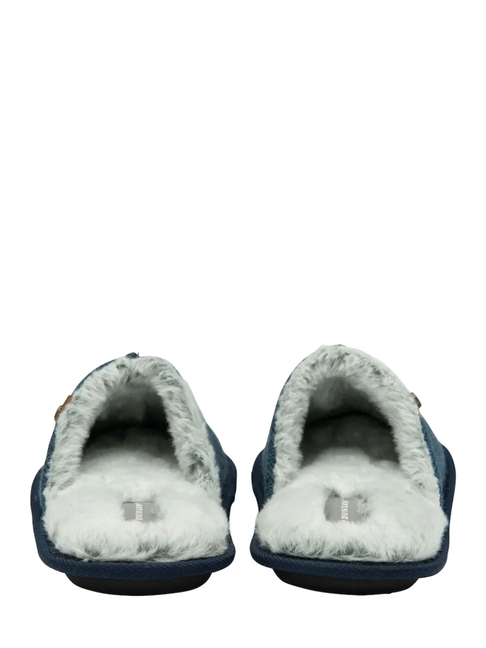 Dunlop Blue Closed Toe Mens Mule Slippers
