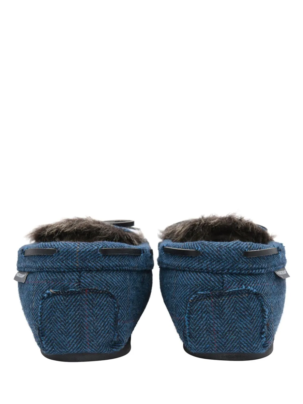Dunlop Blue Mocassin Slippers