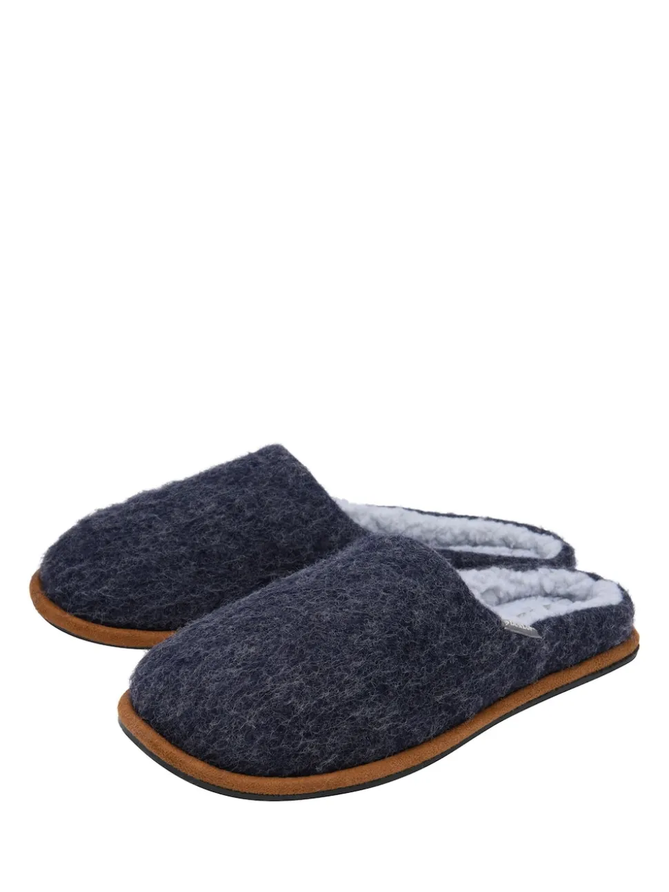 Dunlop Blue Textile Mule Slippers