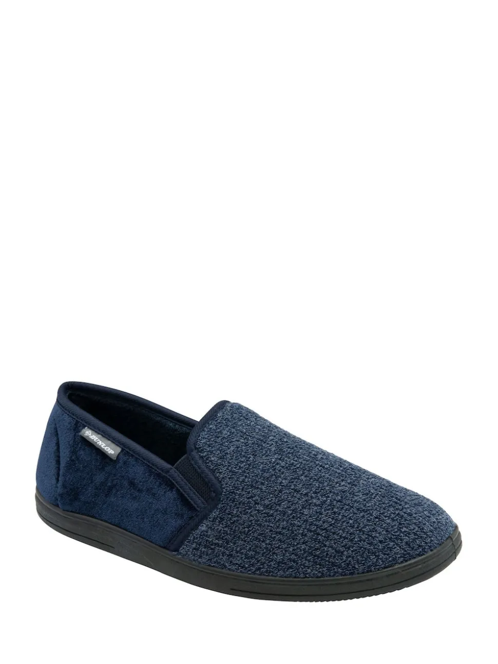 Dunlop Blue Twin Gusset Full Slippers