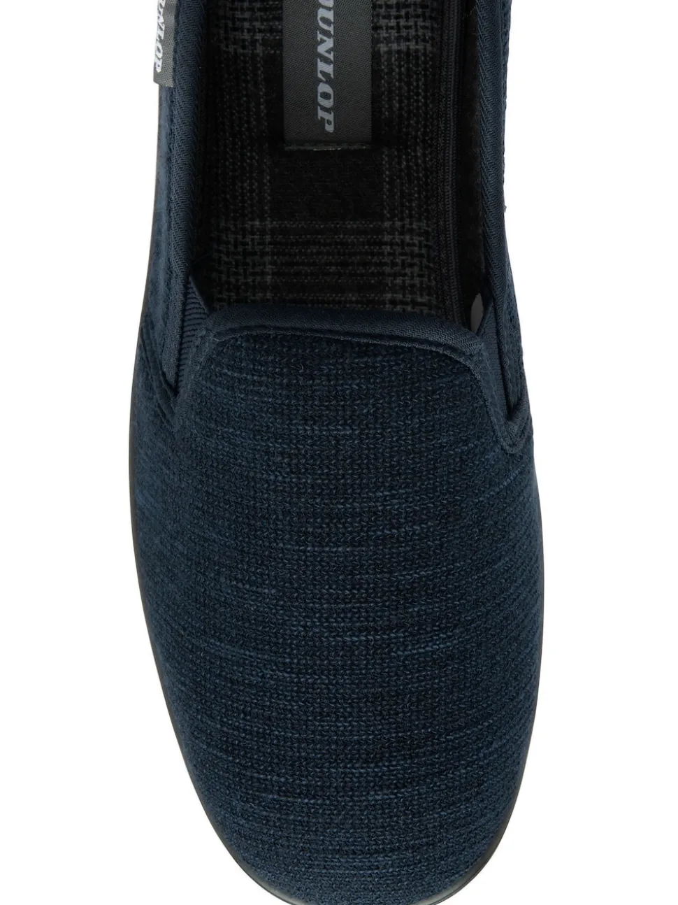 Dunlop Blue Twin Gusset Full Slippers