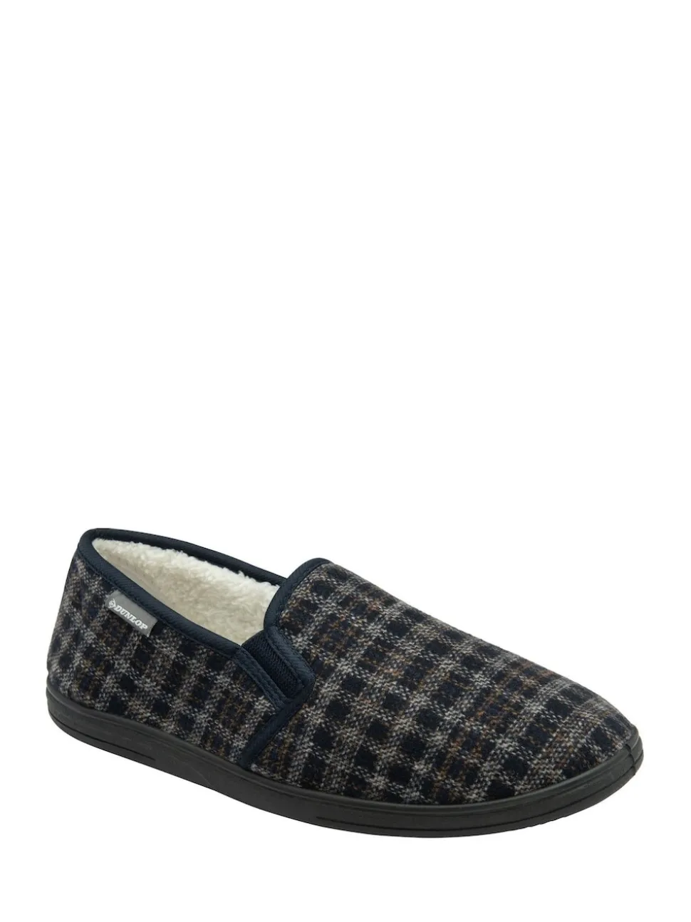 Dunlop Blue Twin Gusset Full Slippers