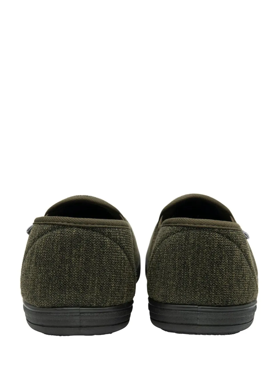 Dunlop Green Twin Gusset Full Slippers