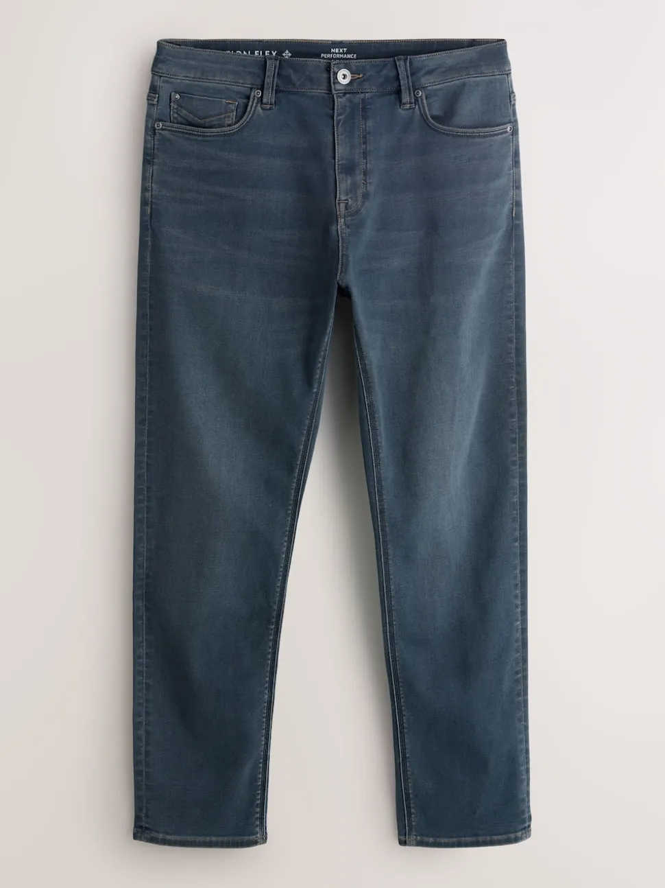 Dusky Blue Slim Fit Motionflex Jeans
