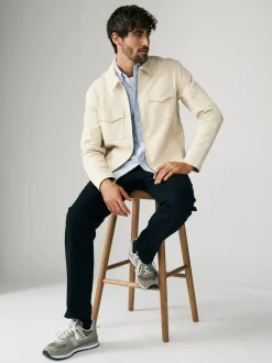 Ecru Jersey Jacket