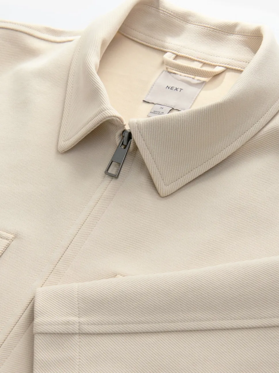 Ecru Jersey Jacket