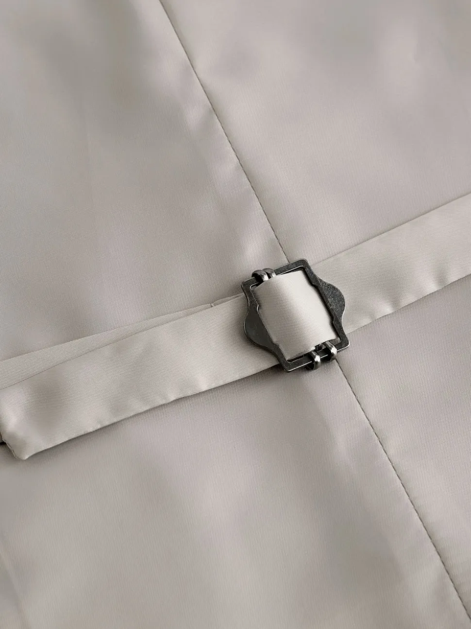 Ecru Textured Suit Waistcoat