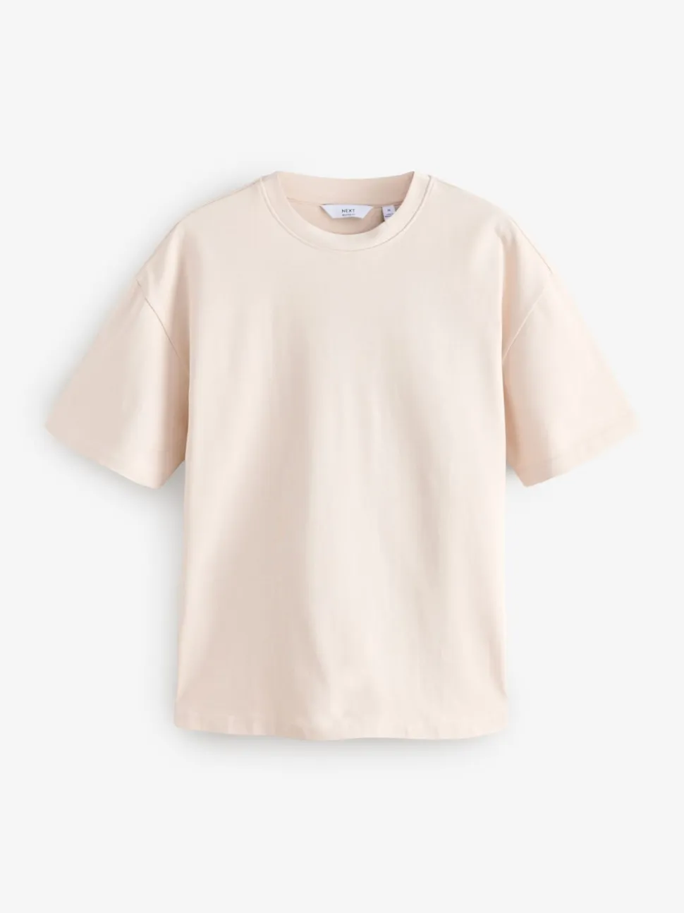 Ecru White/Green/Rust Red Relaxed Fit Heavyweight T-Shirts 3 Pack