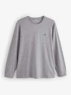 Emporio Armani Regular Fit Grey Pyjama Set