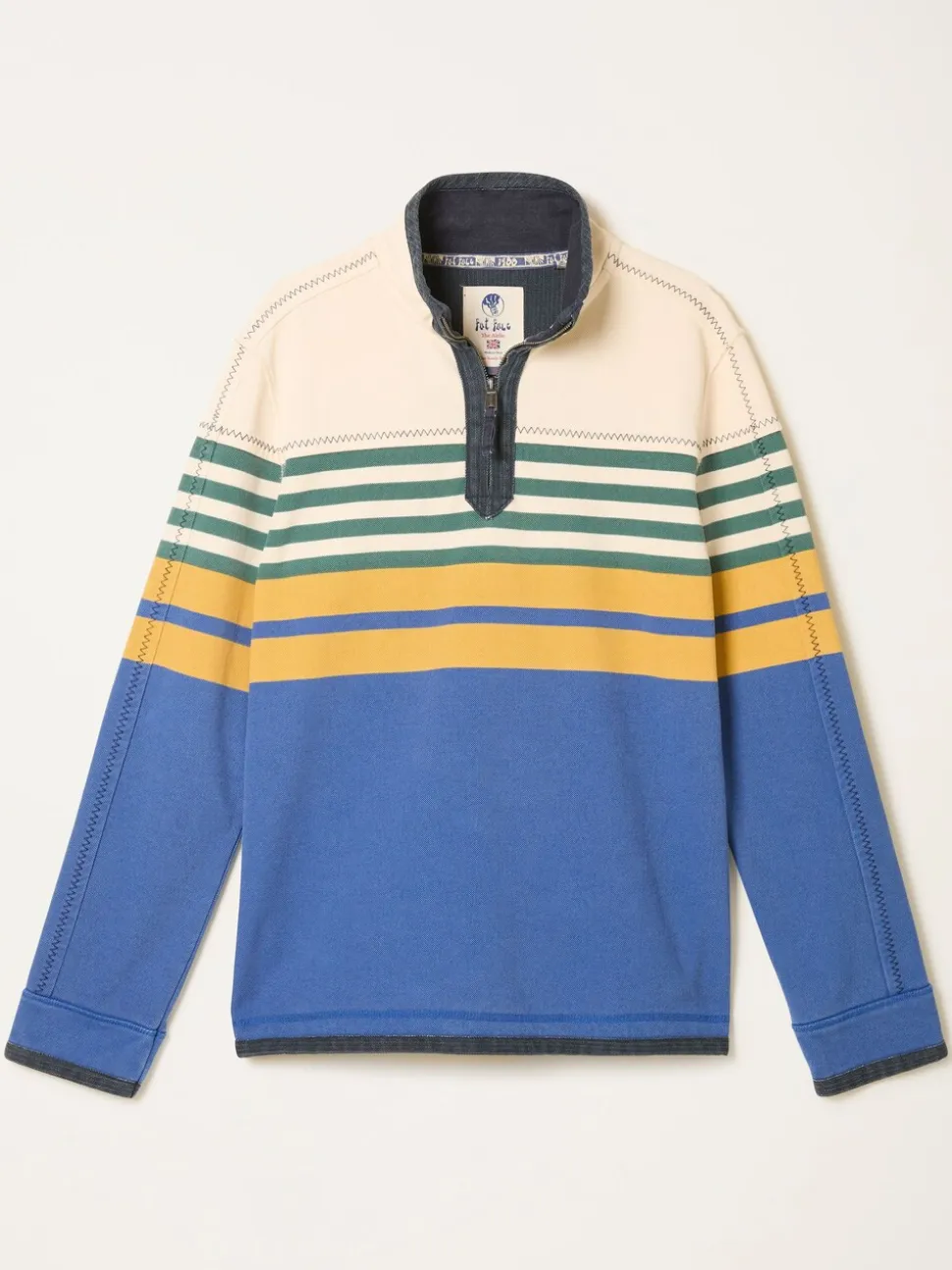 FatFace Airlie Cobalt Blue Stripe