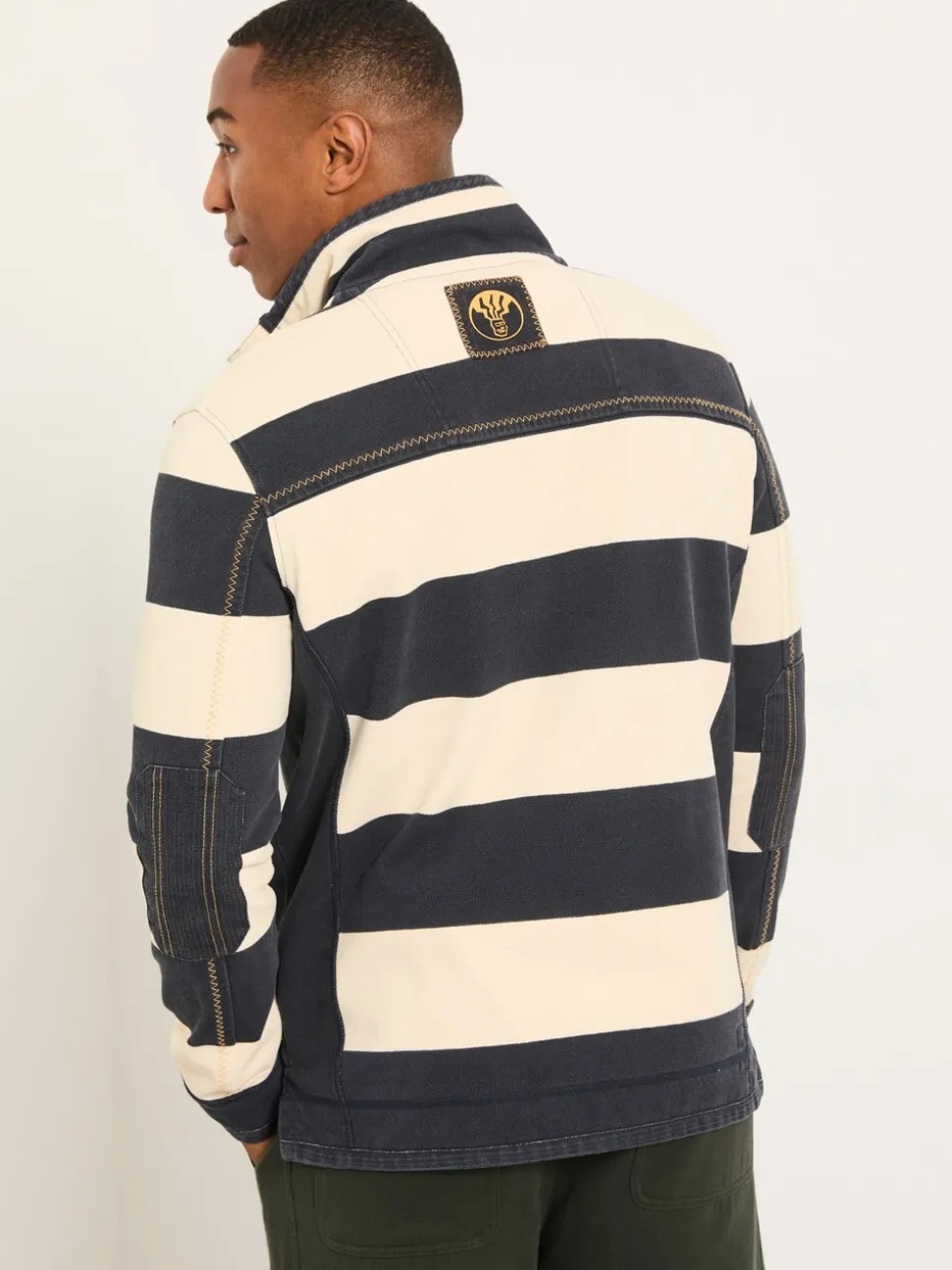 FatFace Airlie Navy Stripe