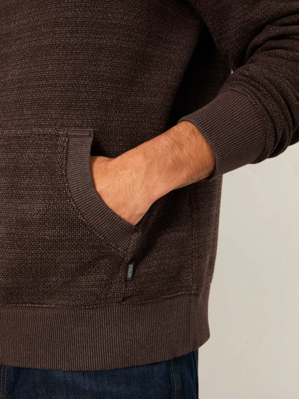 FatFace Austin Chocolate Brown Hoodie