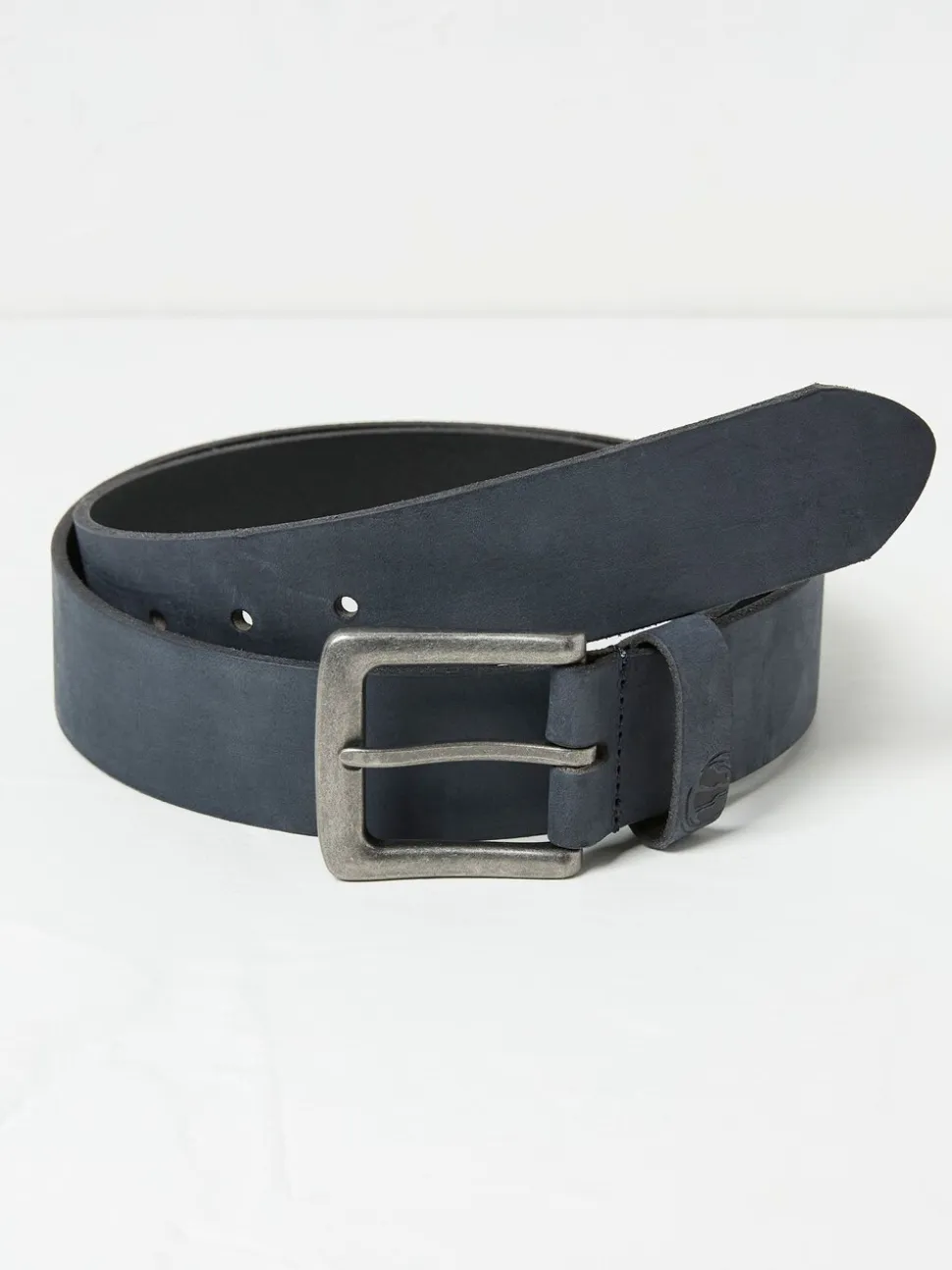 FatFace Blue Nubuck Leather Belt