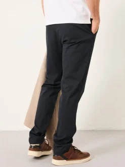 FatFace Bosbury Dark Navy Tailored Fit Smart Chino Trousers
