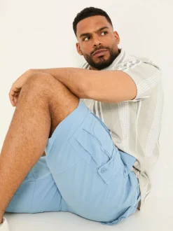 FatFace Breakyard Blue Cargo Shorts