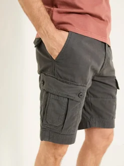 FatFace Breakyard Dark Grey Cargo Shorts