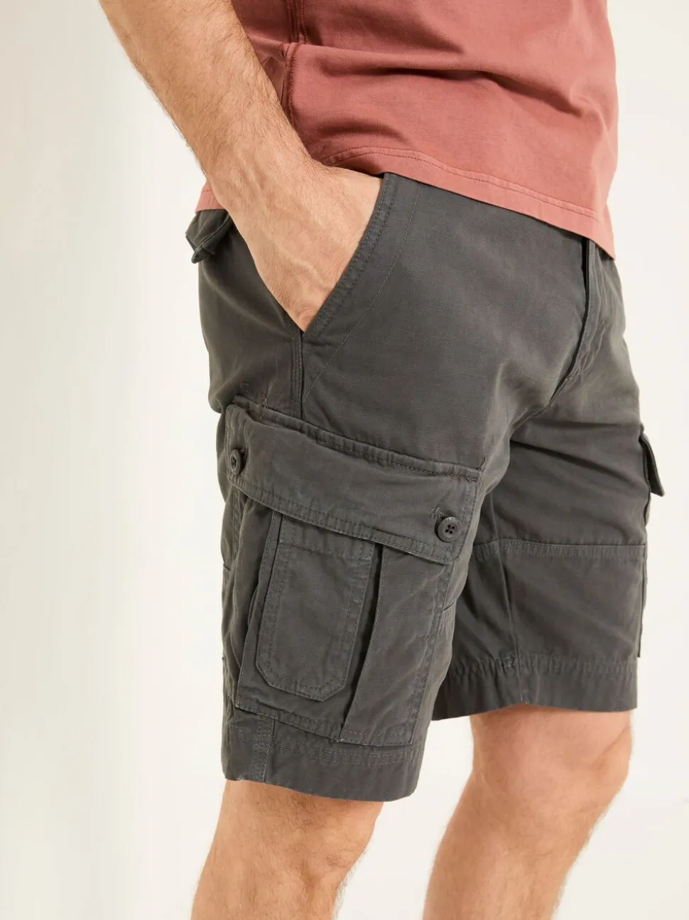 FatFace Breakyard Dark Grey Cargo Shorts