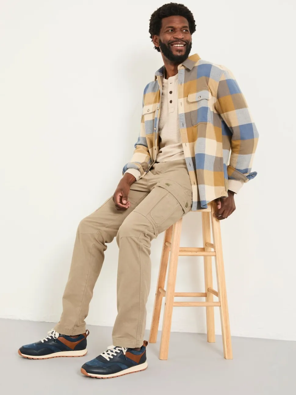 FatFace Breakyard Grey Cargo Trousers