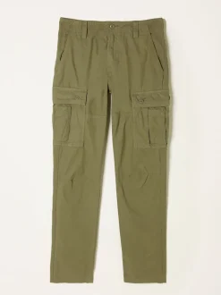 FatFace Breakyard Olive Green Cargo Trousers