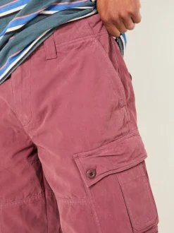 FatFace Breakyard Plum Purple Cargo Shorts