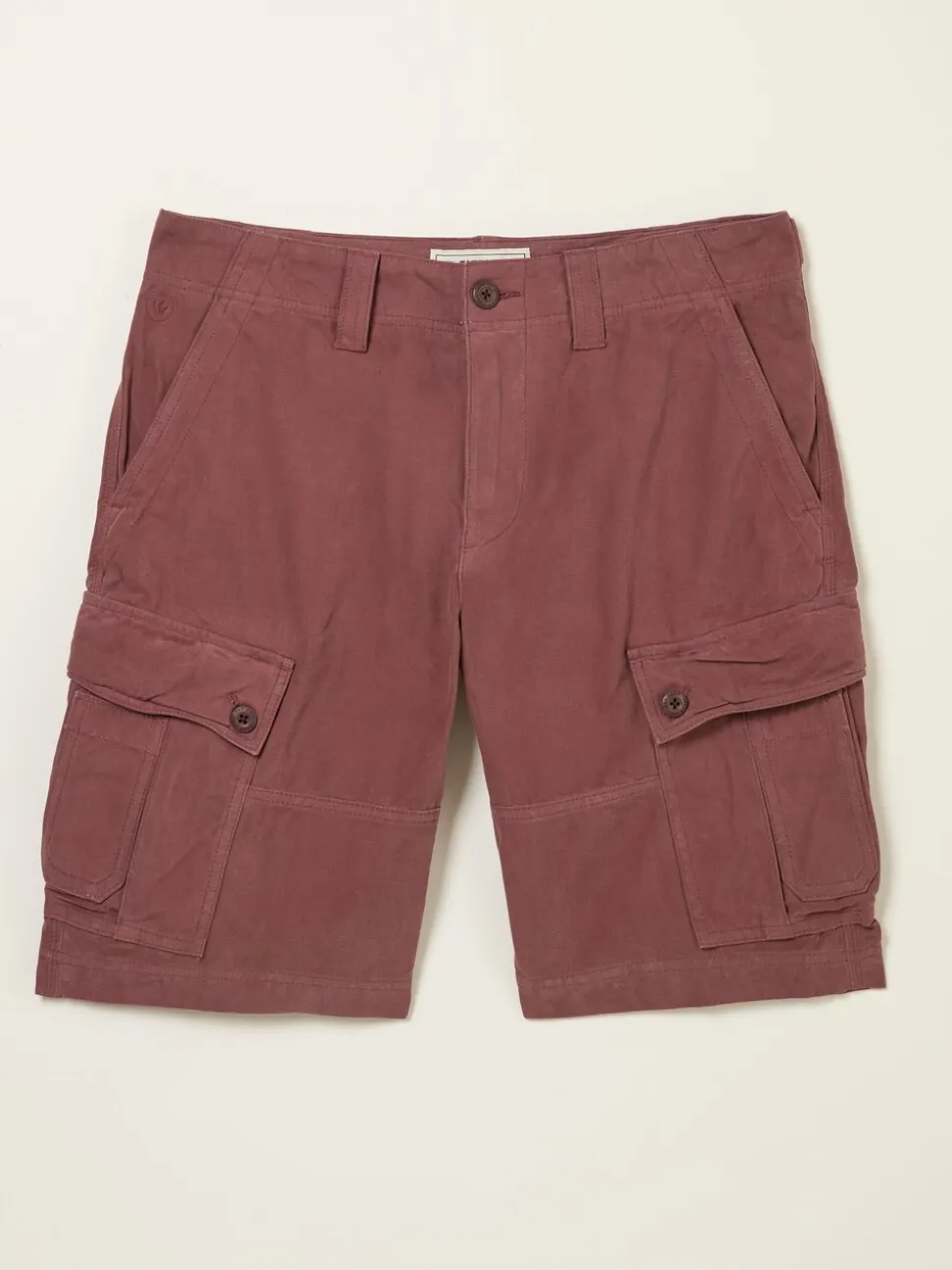 FatFace Breakyard Plum Purple Cargo Shorts