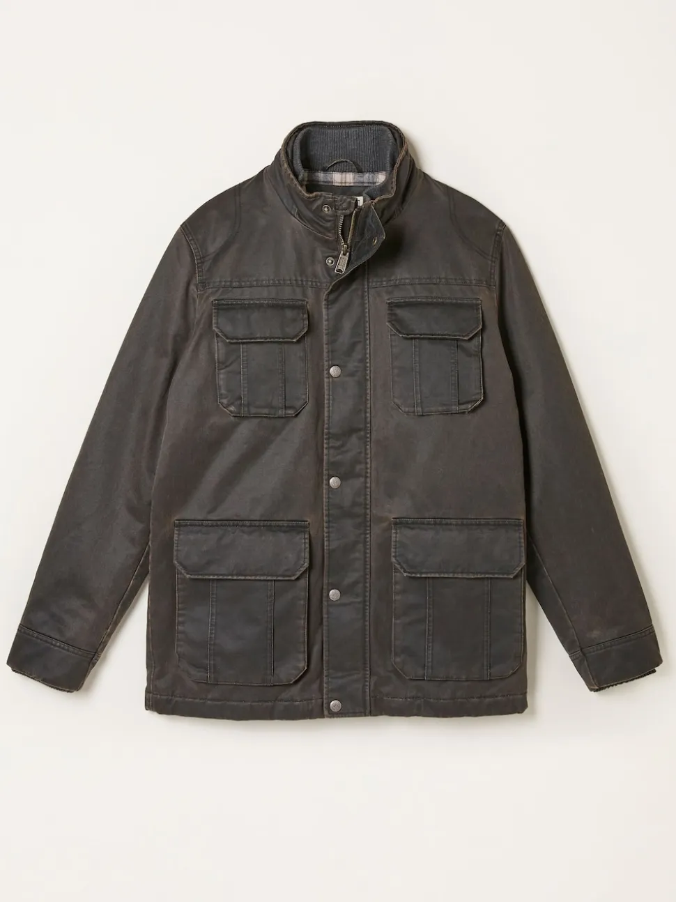 FatFace Broadsands Brown Flap Pocket Jacket