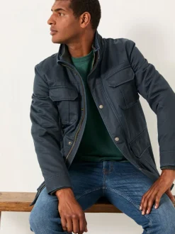 FatFace Broadsands Navy Flap Pocket Jacket