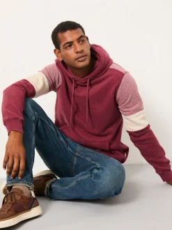 FatFace Brooke Claret Brooke Cut and Sew Hoodie