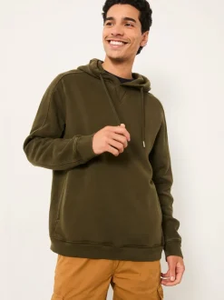 FatFace Brooke Dark Green Overhead Hoodie