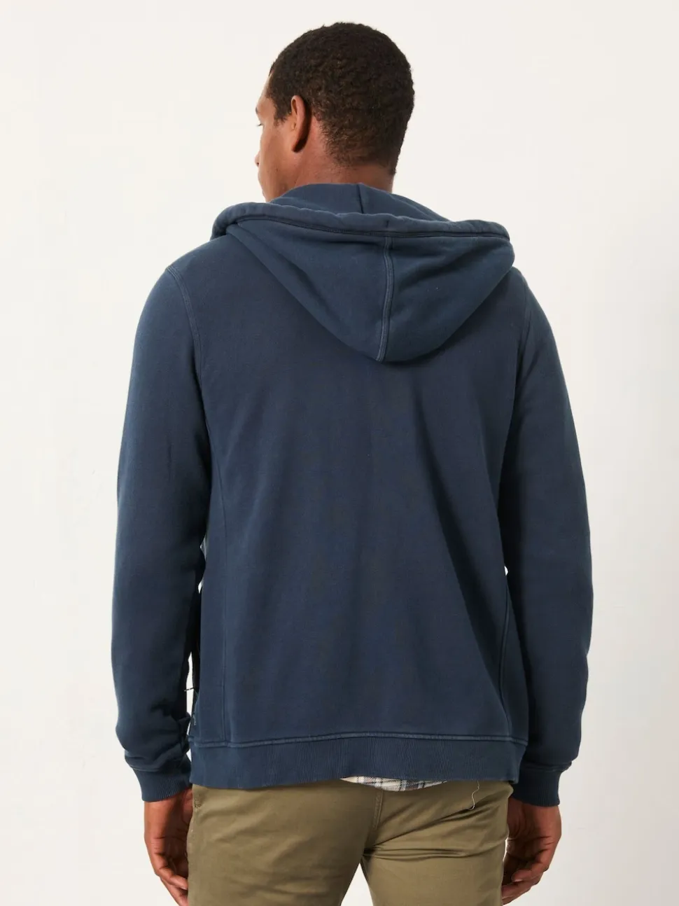 FatFace Brooke Navy Zip Through Hoodie