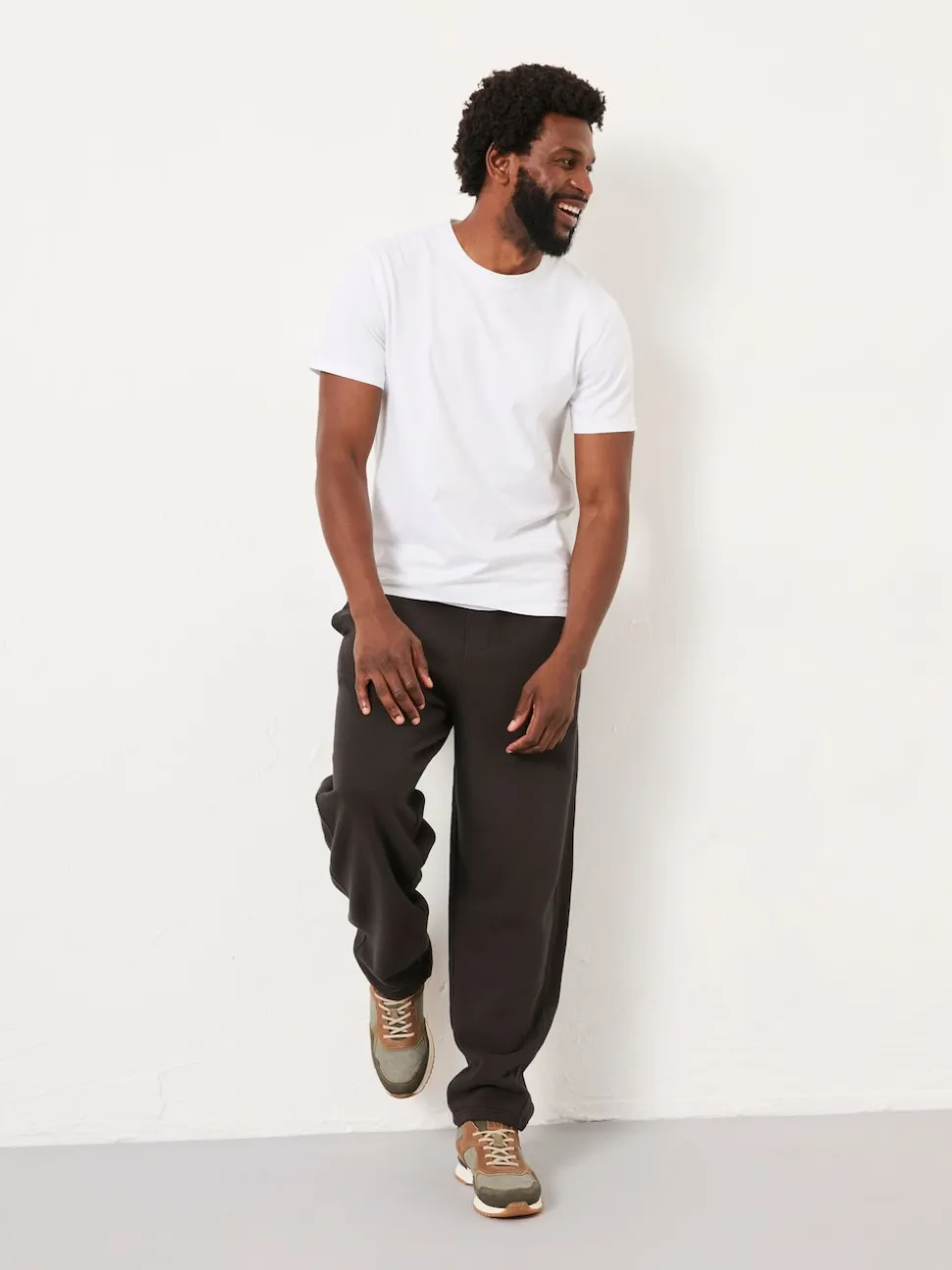 FatFace Brooke Washed Black Jogger