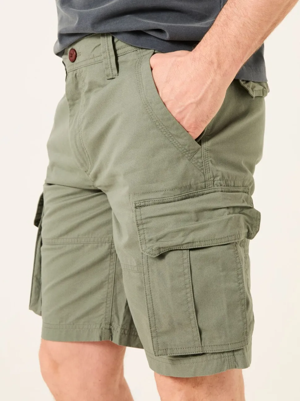 FatFace Bude Green Cargo Shorts