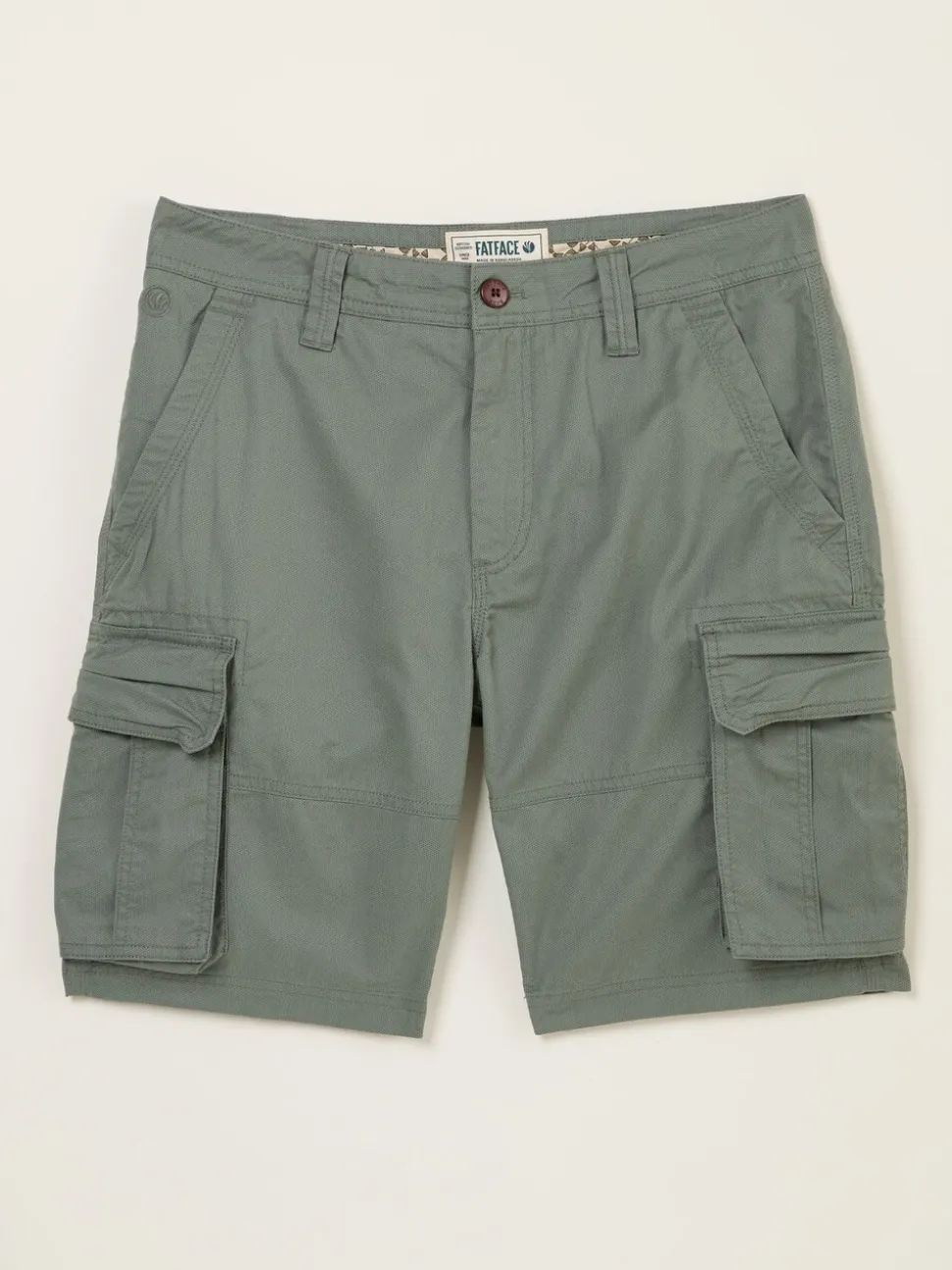 FatFace Bude Green Cargo Shorts