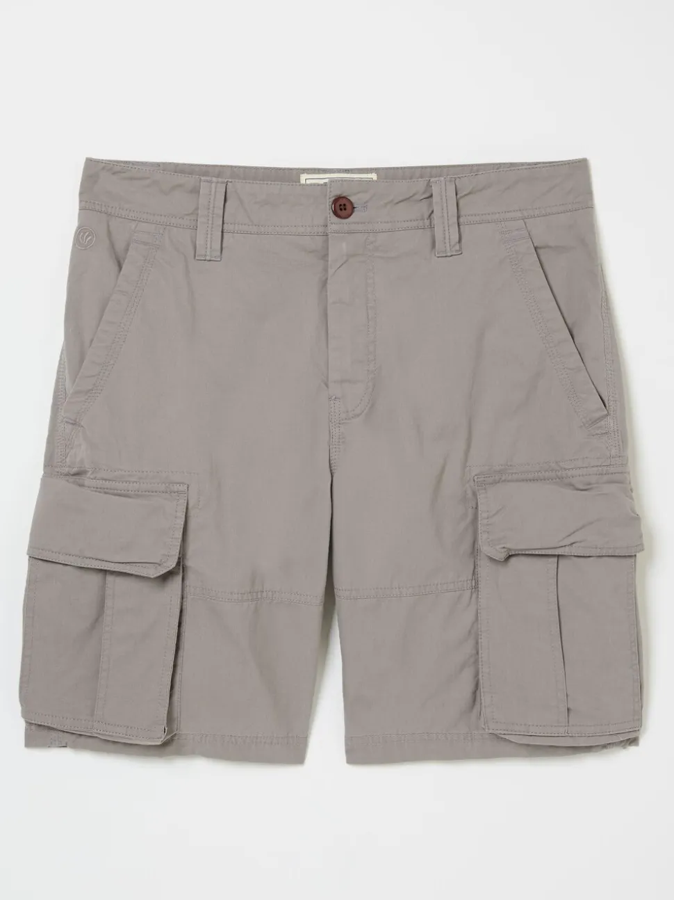 FatFace Bude Light Grey Cargo Shorts