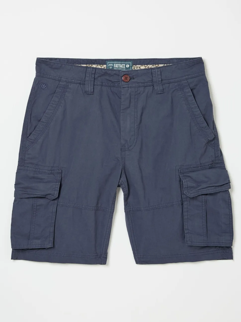 FatFace Bude Navy Cargo Shorts