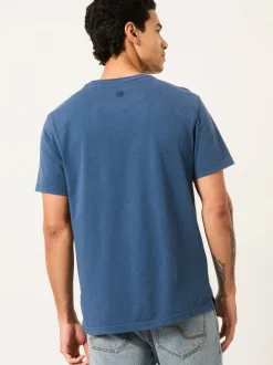 FatFace Cove French Navy Pocket T-Shirt