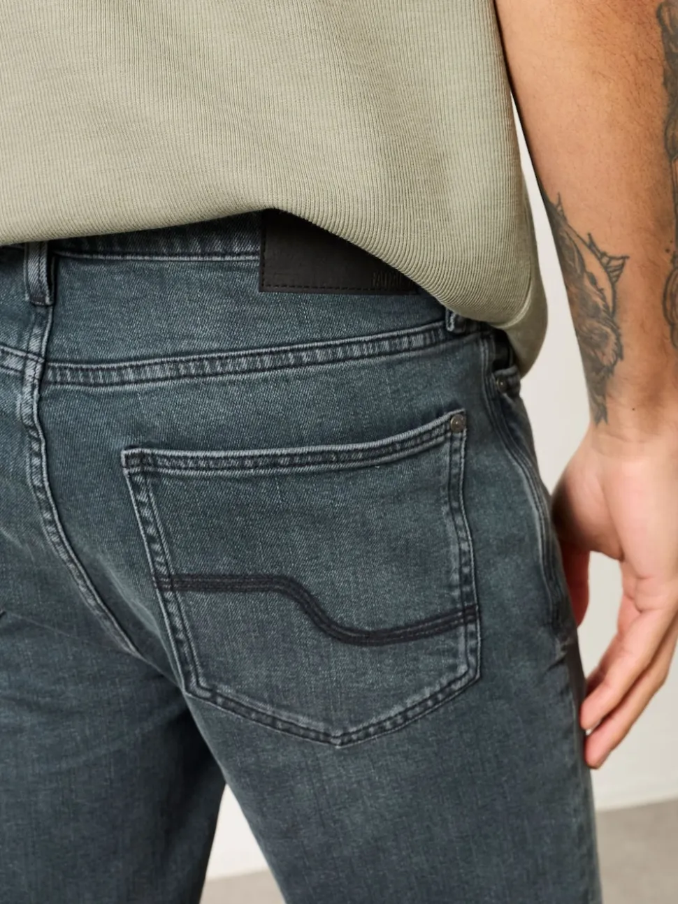 FatFace Dark Teal Slim Fit Jeans