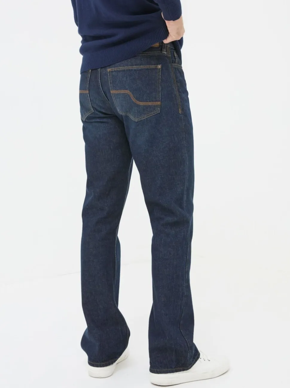FatFace Dark Vintage Blue Bootcut Jeans