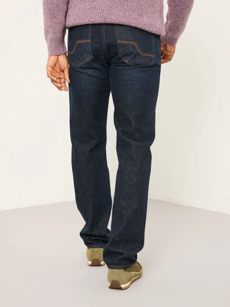 FatFace Dark Vintage Blue Straight Fit Straight Fit Jeans