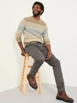 FatFace Heyshott Dark Grey Slim Chinos