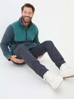 FatFace Heyshott Navy Slim Chinos