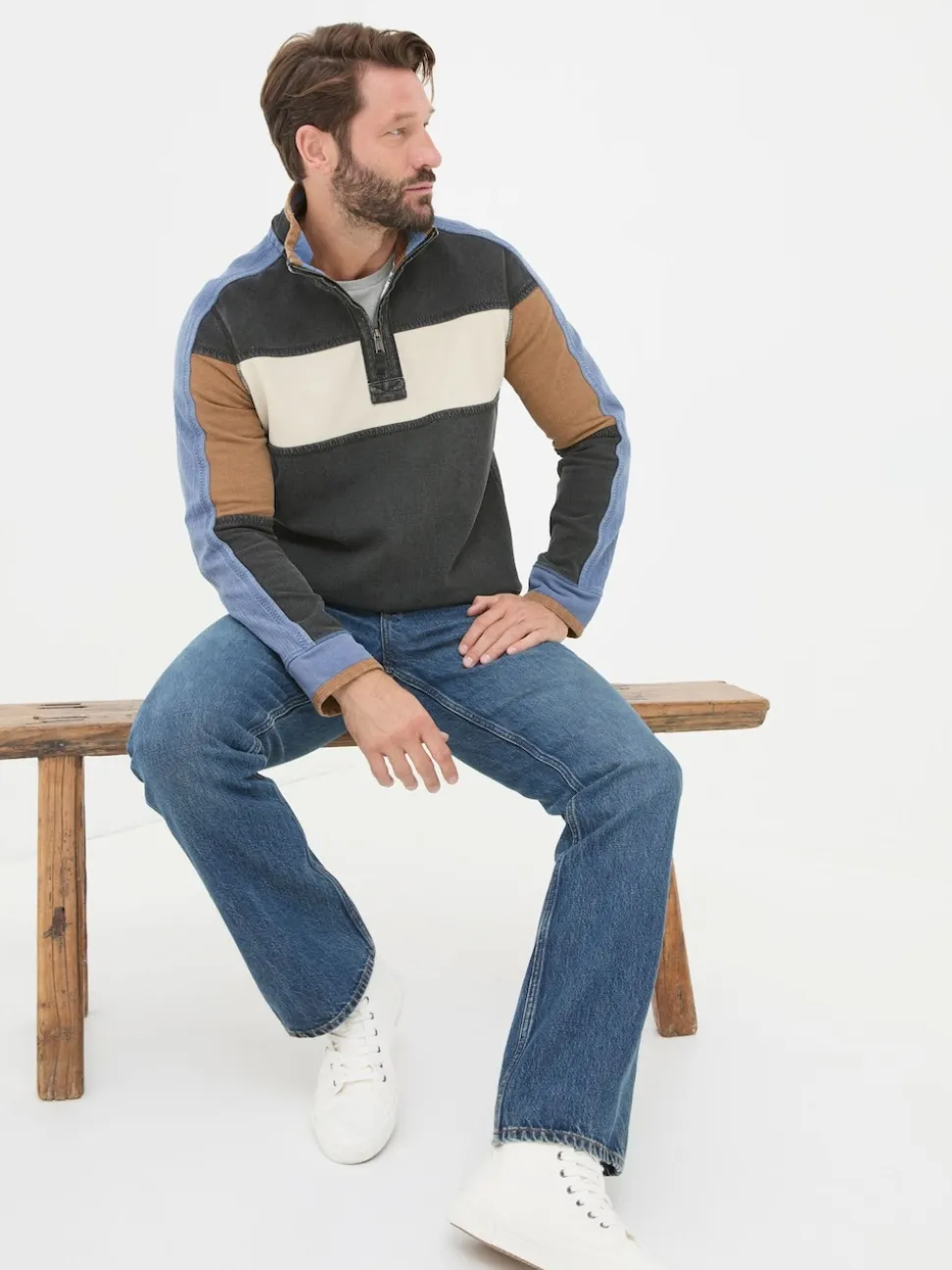 FatFace Indigo Blue Bootcut Jeans