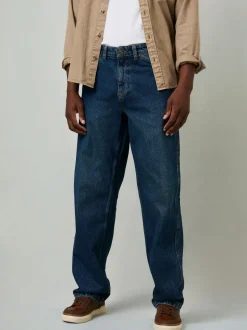 FatFace Indigo Blue Loose Fit Utility Jeans